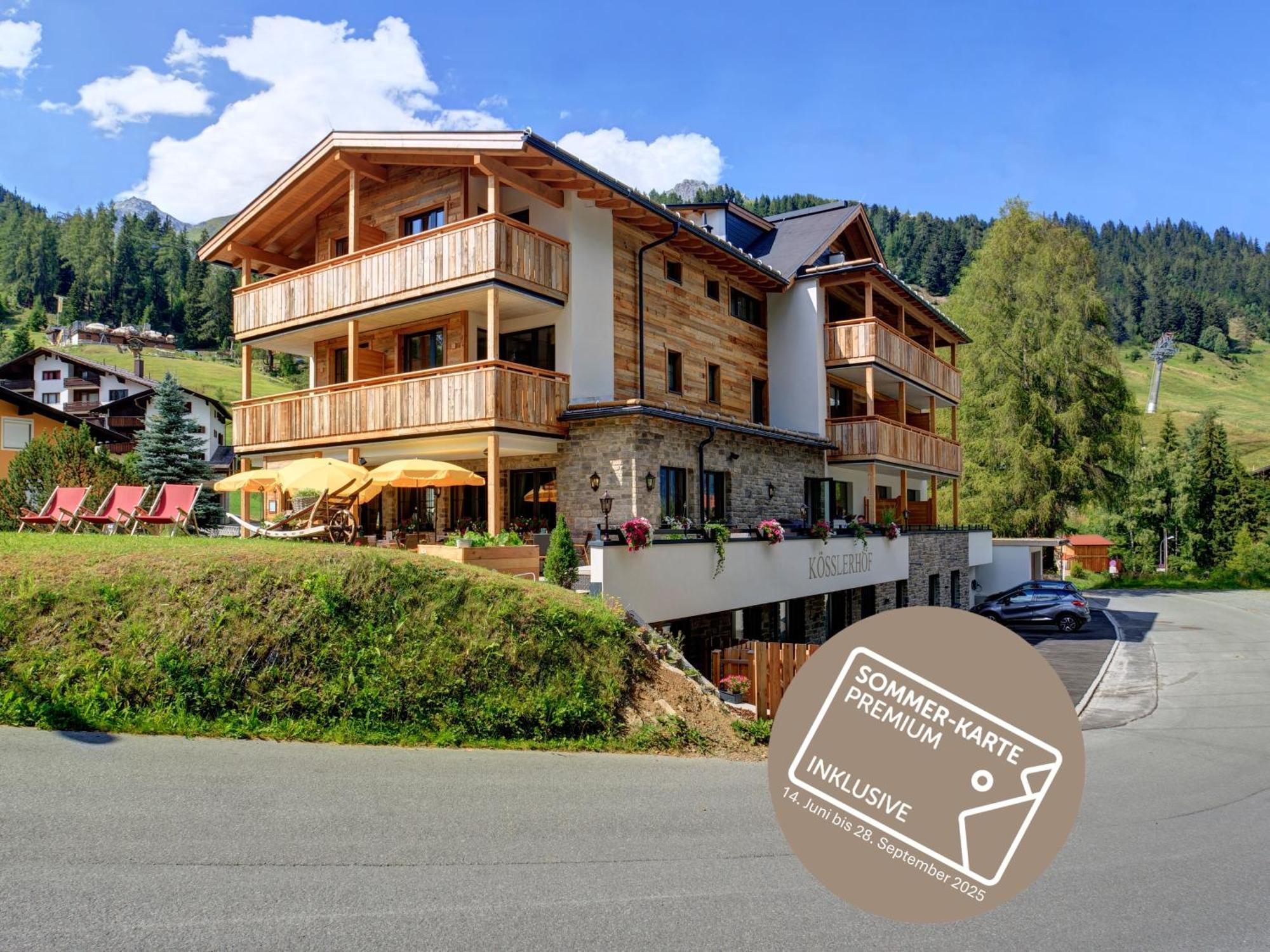Hotel Koesslerhof Sankt Anton am Arlberg Esterno foto